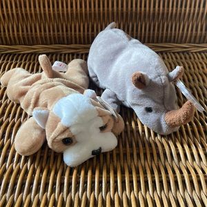 Set of Two Beanie Babies